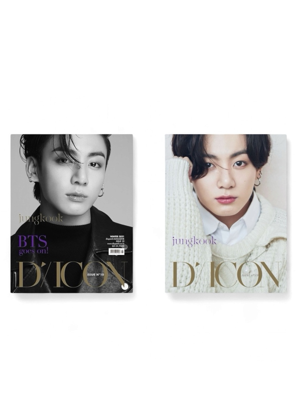 BTS D-ICON VOL.10 BTS GOES ON! JUNGKOOK COVER (KOREAN VERSION) - PRE-OWNED